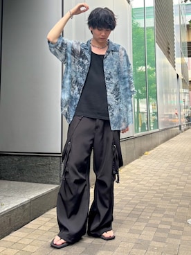 「アイテム（ブレスレット）」を使った、kosukeさん（メンズ・181cm）の夏コーディネート