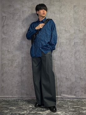kosukeさん（骨格ストレート・メンズ・181cm）の秋コーディネート