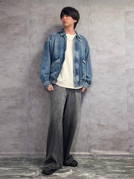 「アイテム（ジャケット/アウター）」を使った、kosukeさん（メンズ・181cm）の秋コーディネート