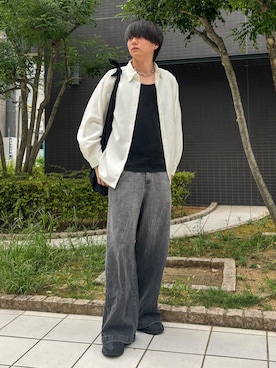 kosukeさん（骨格ストレート・メンズ・181cm）の秋コーディネート