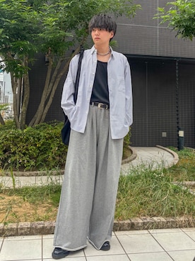 「アイテム（ネックレス）」を使った、kosukeさん（メンズ・181cm）の秋コーディネート