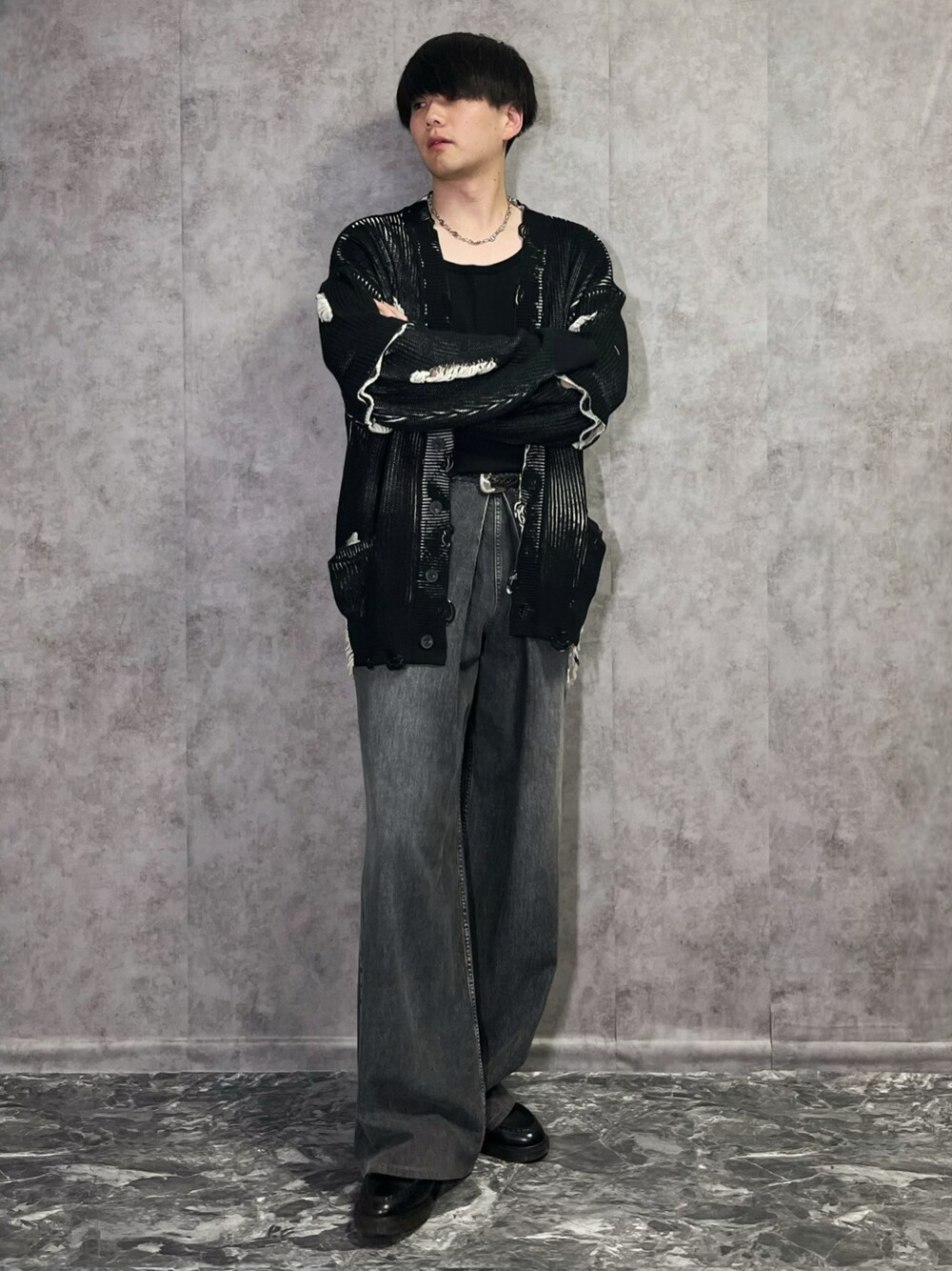 GRANCY】DestructionDesign BigCardigan 【公式通販】