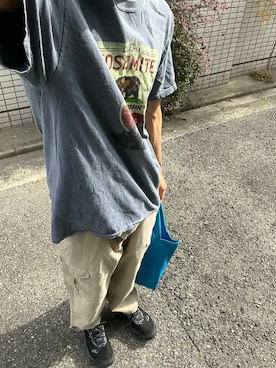 「Wrangler（ラングラー）のアイテム」を使った、amさん（メンズ・172cm）の夏コーディネート