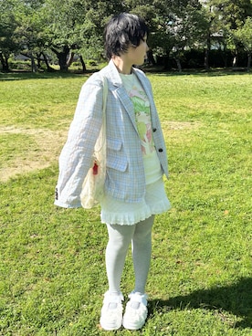 yuuaさん（レディース・159cm）の春コーディネート