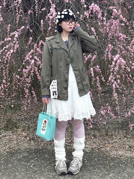 yuuaさん（レディース・159cm）の冬コーディネート