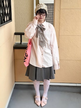 「Ray BEAMS（レイビームス）のアイテム」を使った、yuuaさん（レディース・159cm）の春コーディネート