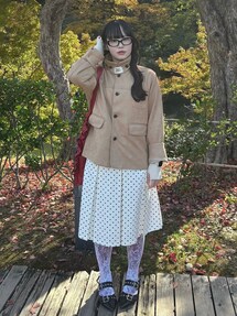 Smyeon（スミョン）の「Midi box pleats skirt/ミディボックスプリーツ