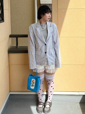 「SOLLON.（ソルロン）のアイテム」を使った、yuuaさん（レディース・159cm）の春コーディネート