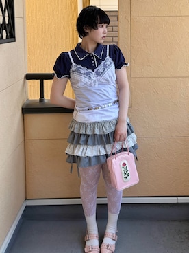 「idem（イデム）のアイテム」を使った、yuuaさん（レディース・159cm）の春コーディネート