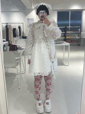 「Handmade（ハンドメイド）のアイテム」を使った、yuuaさん（レディース・159cm）の春コーディネート