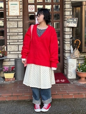 yuuaさん（レディース・159cm）の冬コーディネート