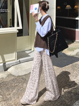 「DAY CLOSET（デイ クローゼット）のアイテム」を使った、TeddyShopさん（レディース・158cm）の秋コーディネート