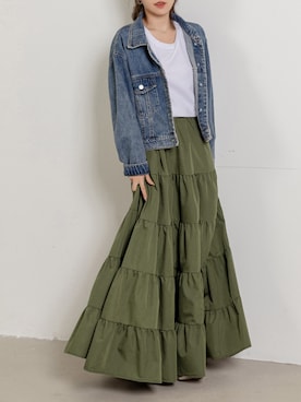 「DAY CLOSET（デイ クローゼット）のアイテム」を使った、TeddyShopさん（レディース・158cm）の春コーディネート