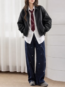 「DAY CLOSET（デイ クローゼット）のアイテム」を使った、TeddyShopさん（レディース・158cm）の秋コーディネート