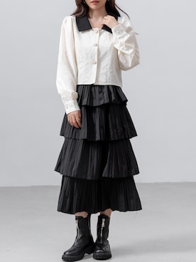 「DAY CLOSET（デイ クローゼット）のアイテム」を使った、TeddyShopさん（レディース・158cm）の冬コーディネート