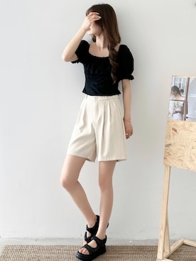 「DAY CLOSET（デイ クローゼット）のアイテム」を使った、TeddyShopさん（レディース・158cm）の春コーディネート
