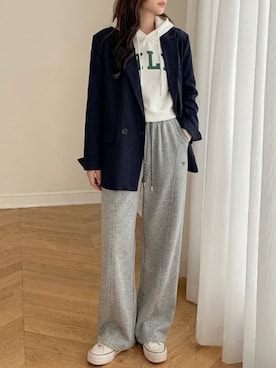 「DAY CLOSET（デイ クローゼット）のアイテム」を使った、TeddyShopさん（レディース・158cm）の秋コーディネート