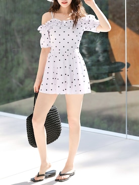 「アイテム（水着/着物・浴衣）」を使った、TeddyShopさん（レディース・158cm）の夏コーディネート