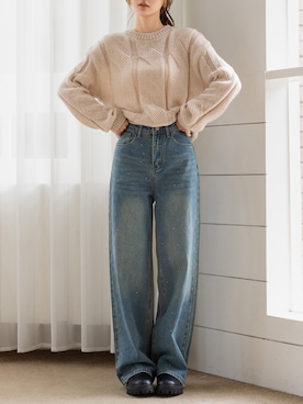 TeddyShopさん（レディース・158cm）の冬コーディネート