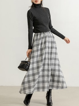 「スカートコーデ」｜TeddyShopさん（レディース・158cm）の冬コーディネート