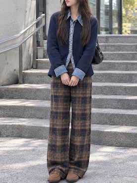 「DAY CLOSET（デイ クローゼット）のアイテム」を使った、TeddyShopさん（レディース・158cm）の秋コーディネート