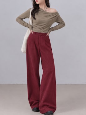 「DAY CLOSET（デイ クローゼット）のアイテム」を使った、TeddyShopさん（レディース・158cm）の秋コーディネート