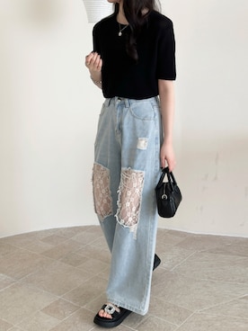 「DAY CLOSET（デイ クローゼット）のアイテム」を使った、TeddyShopさん（レディース・158cm）の春コーディネート