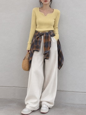 「DAY CLOSET（デイ クローゼット）のアイテム」を使った、TeddyShopさん（レディース・158cm）の秋コーディネート