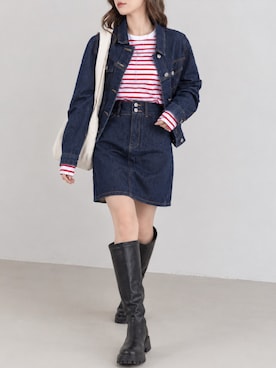 「DAY CLOSET（デイ クローゼット）のアイテム」を使った、TeddyShopさん（レディース・158cm）の秋コーディネート