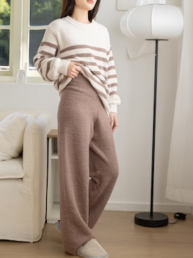 「アイテム（ルームウェア/パジャマ）」を使った、TeddyShopさん（レディース・158cm）の秋コーディネート