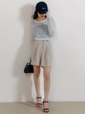 「アイテム（その他トップス）」を使った、TeddyShopさん（レディース・158cm）の夏コーディネート