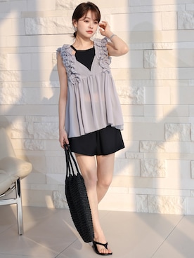 「TeddyShop（テディショップ）のアイテム」を使った、TeddyShopさん（レディース・158cm）の春コーディネート