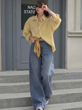 「DAY CLOSET（デイ クローゼット）のアイテム」を使った、TeddyShopさん（レディース・158cm）の秋コーディネート