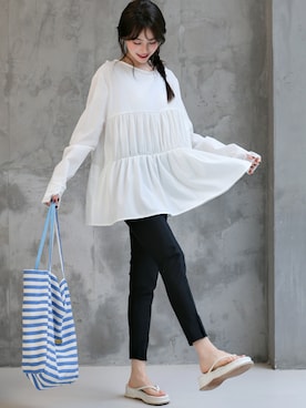 「アイテム（水着）」を使った、TeddyShopさん（レディース・158cm）の夏コーディネート