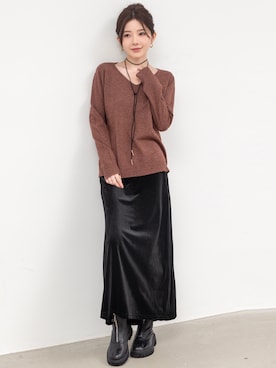 TeddyShopさん（レディース・158cm）の冬コーディネート