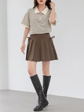 「DAY CLOSET（デイ クローゼット）のアイテム」を使った、TeddyShopさん（レディース・158cm）の春コーディネート