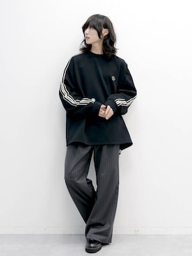 「アイテム（スウェット）」を使った、けーごさん（メンズ・169cm・20代）の夏コーディネート