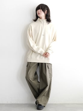 「アイテム（スウェット）」を使った、けーごさん（メンズ・169cm・20代）の夏コーディネート
