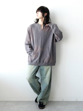 「アイテム（スウェット）」を使った、けーごさん（メンズ・169cm・20代）の秋コーディネート