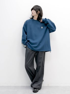「アイテム（スウェット）」を使った、けーごさん（メンズ・169cm・20代）の夏コーディネート
