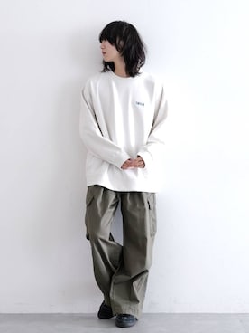 「アイテム（スウェット）」を使った、けーごさん（メンズ・169cm・20代）の夏コーディネート