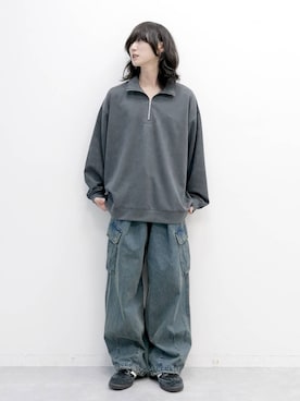 「アイテム（スウェット）」を使った、けーごさん（メンズ・169cm・20代）の夏コーディネート