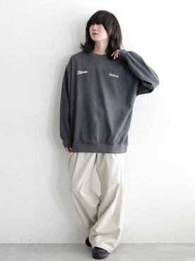 「アイテム（スウェット）」を使った、けーごさん（メンズ・169cm・20代）の夏コーディネート