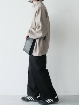 「アイテム（スウェット）」を使った、けーごさん（メンズ・169cm・20代）の春コーディネート