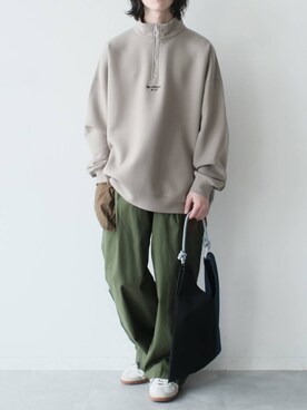 「アイテム（スウェット）」を使った、けーごさん（メンズ・169cm・20代）の春コーディネート