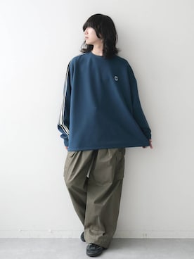 「アイテム（スウェット）」を使った、けーごさん（メンズ・169cm・20代）の夏コーディネート