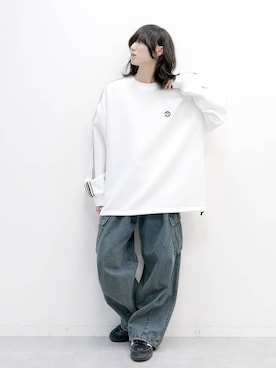 「アイテム（スウェット）」を使った、けーごさん（メンズ・169cm・20代）の夏コーディネート
