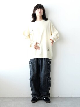 「アイテム（スウェット）」を使った、けーごさん（メンズ・169cm・20代）の秋コーディネート