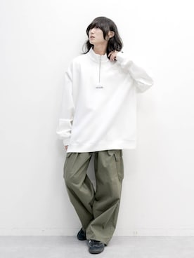 「アイテム（スウェット）」を使った、けーごさん（メンズ・169cm・20代）の夏コーディネート