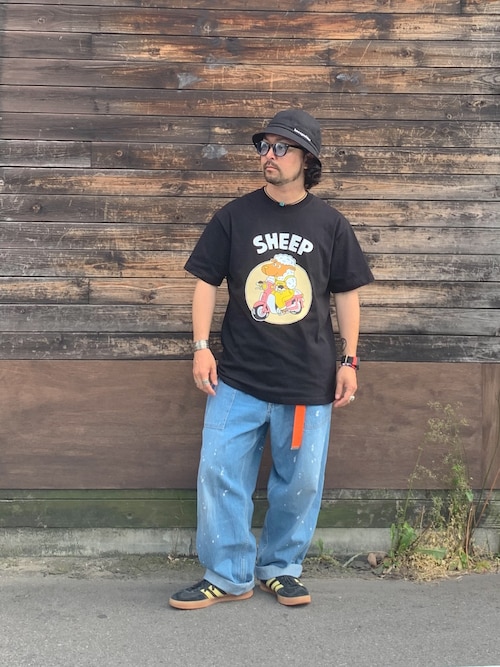 UNIT CHEST】unique unisex T-shirt SHEEP by キタ大介（Tシャツ
